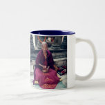 Mönch in Bodh Gaya Becher Tee Haferl