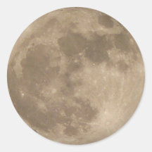 Mond-Aufkleber-Vollmond-Aufkleber-Spaß-Mond-Gesche