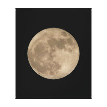 Mond-Druck-Astronomie-Mondvollmond-Leinwand-Drucke Leinwand Drucke