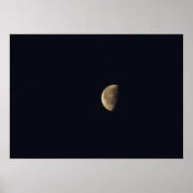 Mond-Glanz Posterdrucke