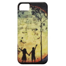 Mond-Kinder iPhone 5 Schutzhüllen