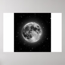 Mond Plakatdruck
