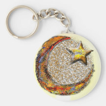 Mond-Stern - Islam Schlüsselanhänger