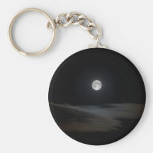 Mond über Wolken Schlüsselband