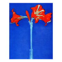 Mondrian Amaryllis-Einladungen