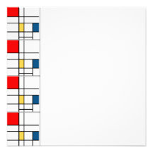 Mondrian Einladungs-Reihe