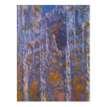 Monet, Claude Kathedrale von Rouen (DAS-Portal bei Postkarte