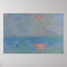 Monet Malerei Plakatdruck