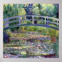 Monet-The Wasser-Lilien-Teich Poster