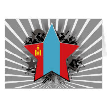 Mongolei-Stern Karte