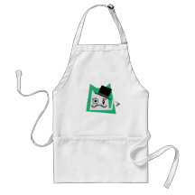 Monocle-Katze Schürze