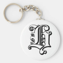 Monogramm des Buchstaben H Schlüsselbänder