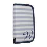 Monogramm fertigen Sie Rickshaw-Folioplaner besond