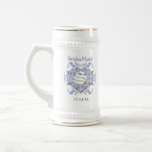 Monogramm-Hochzeits-Einladungen u. Geschenke Kaffeetasse
