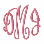 Monogramm-Initialen stickten BrautHoodie