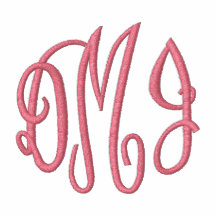 Monogramm-Initialen stickten BrautHoodie