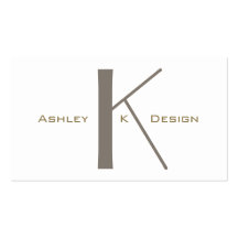 Monogramm-kundenspezifische grafische Künste Plain