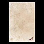 Monogramm-Vintages Marmorierungbriefpapier büropapier