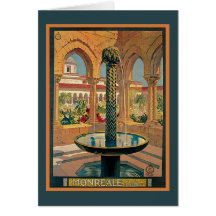 Monreale Greeting Card