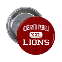 Monsignor Farrell - Löwen - hoch - Staten Island Buttons