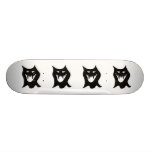 Monster-Cartoon, schwarz Bedruckte Skateboarddecks