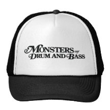 Monster der Trommel und des Bass-Hutes Mütze