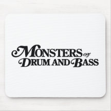 Monster der Trommel und des Bass-Mousepad