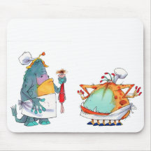 Monster-Koch Mousepad