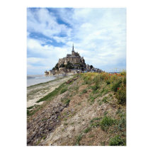 Mont-Heilig-Michel, Normandie, Frankreich Individuelle Einladungskarte