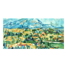 Mont Sainte-Victoire durch Paul Cézanne (beste Qua Individuelle Photo Karten