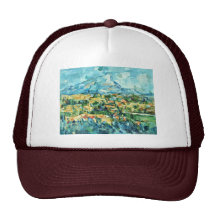 Mont Sainte-Victoire durch Paul Cézanne (beste Qua Baseballmütze