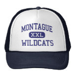 Montague - Wildkatzen - hoch - Montague Michigan Truckermütze