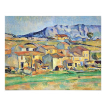 Montaigne Sainte-Victoire von der Umwelt Personalisierte Ankündigung