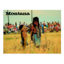 Montana-Bruder-Postkarte