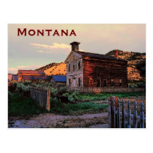 Montana-Postkarte