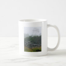 Monterey-Nebel großes Sur Kalifornien Tee Tassen