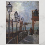 Montmartre durch Vincent van Gogh Personalisierte Flyer