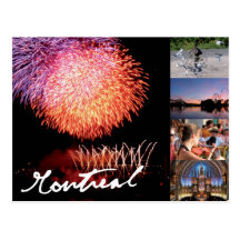 Montreal-Postkarte
