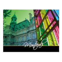 Montreal-Postkarte