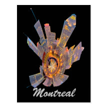 Montrealminiplanet Postkarten