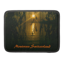 Montreux Switzerland Rickshaw Klapp-Schutzhülle Sleeves Für MacBook Pro