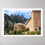 Montserrat-Abtei Plakat