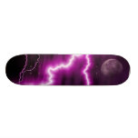 Moon&Lighting Skateboard Personalisiertes Skateboarddeck