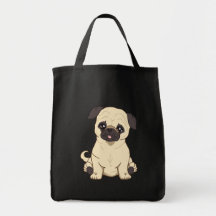 Mops, der durch begrenzte Ausgabe Pablos Fernandez Tragetasche