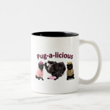 Mops-EIn-Licious Kaffee Tassen