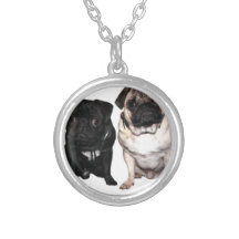 Mops Jack und Richi Amulett