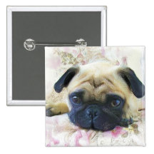 Mops-Knopf Button
