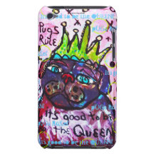 Mops-Königin Case-Mate iPod Touch Case