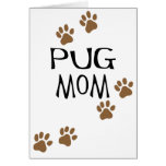 Mops-Mamma Grußkarten