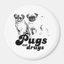 MOPS-NICHT DROGEN 2 MAGNETE
